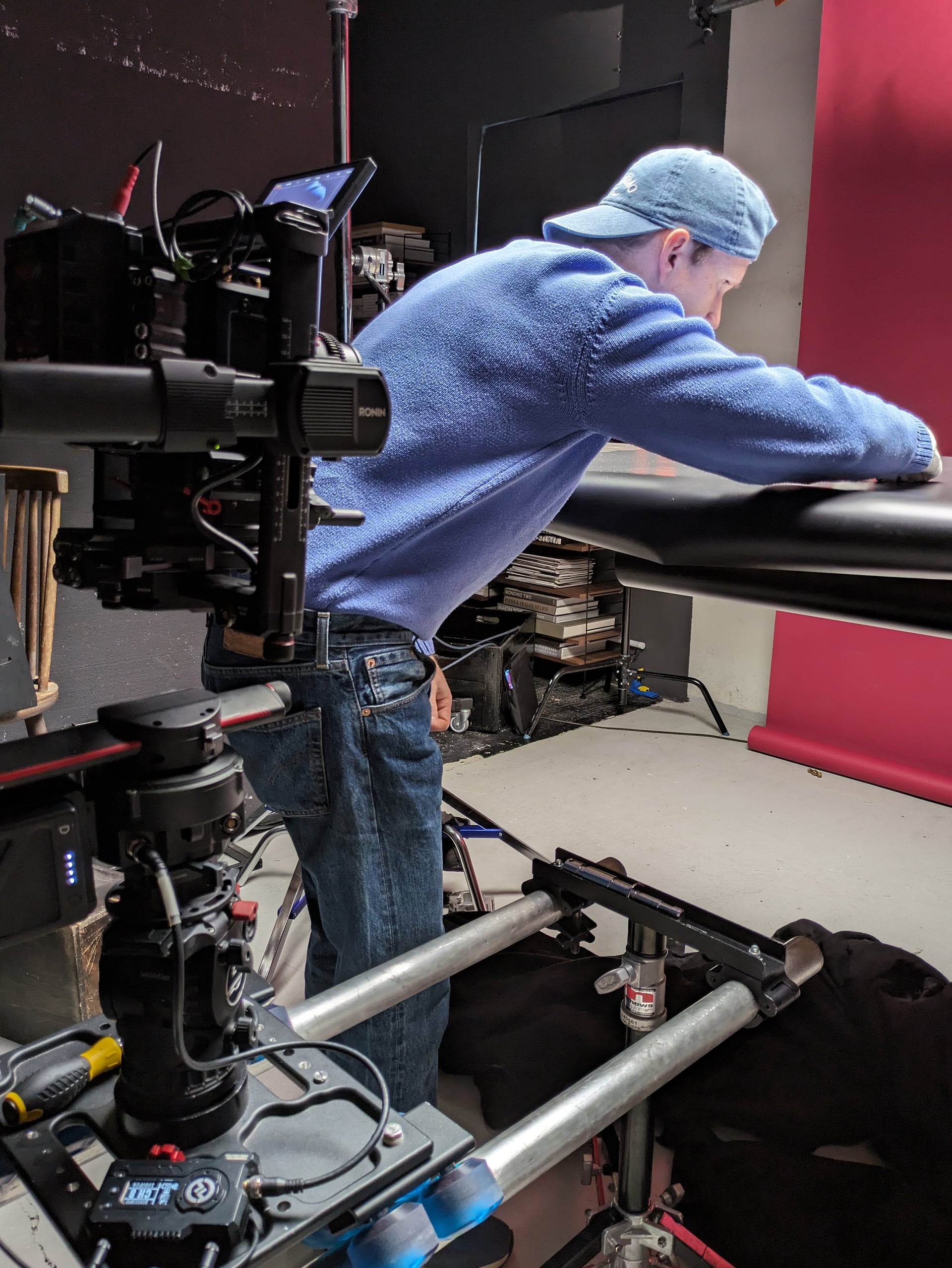 Film production workspace